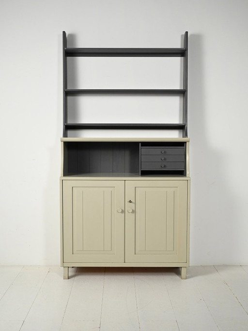 “Visingsö” cabinet with open shelves by Carl Malmsten for Svensk Fur, 1950s