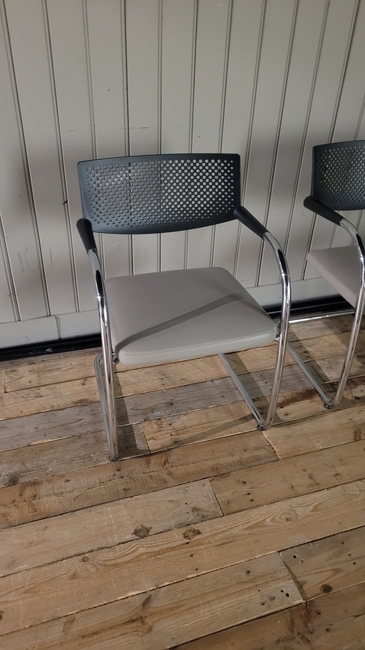 Vitra stoelen Visavis 2 - set van 4