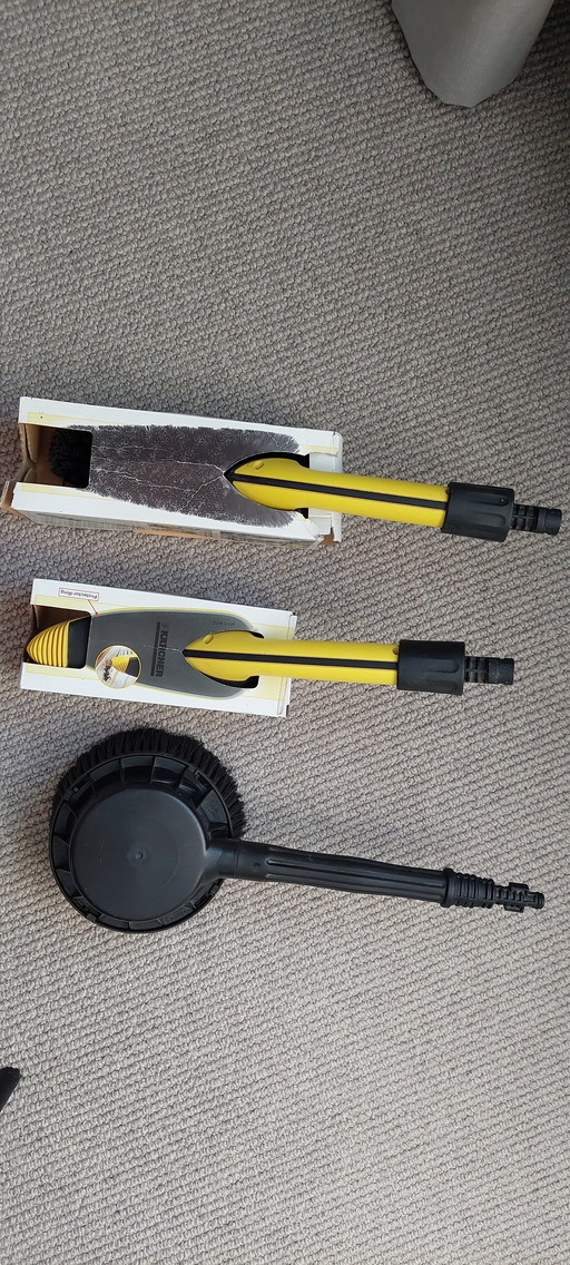 Kärcher 3-piece brush set NEW