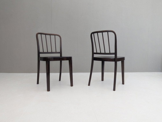 Image 1 of Sillas de comedor Thonet A 811/4 de Josef Hoffmann para Thonet, década de 1930