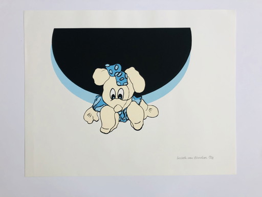 Liesbeth van Ginneken - Lithographie sérigraphiée à la souris