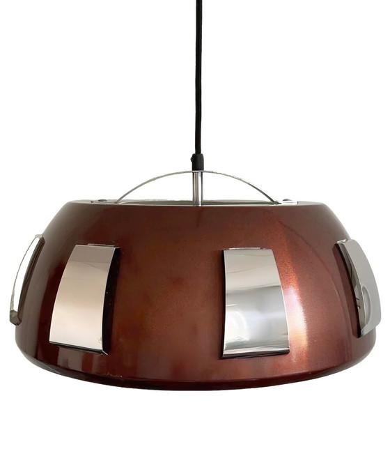 Image 1 of Lampe suspendue de l'ère spatiale Lakro Amstelveen Sputnik 1970