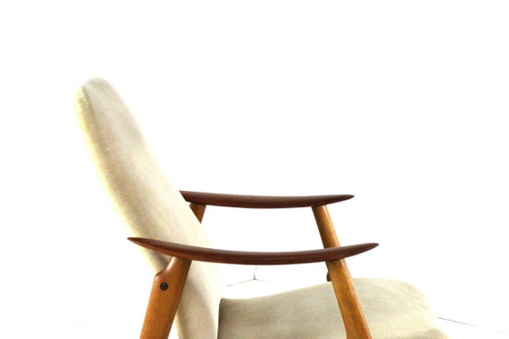 Frode Braathen and Hans Brattrud for Dokka Möbler Armchair Model 500 - Lowback Armchair – Dokka mobler, Wood (photo 14 of 18)