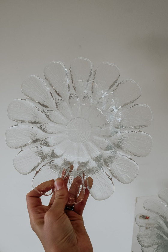 Image 1 of Holmegaard 'Flower' Glass Bowls by Sidse Werner — Set of 8
