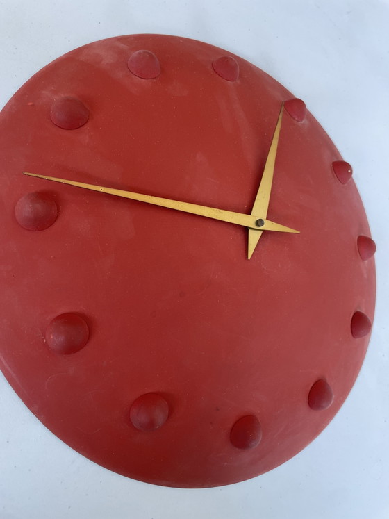 Vintage Space Age Klok – Garbo, Klokken, Aluminium (photo 11 of 11)
