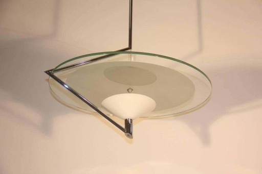 Fontana Arte Daniela Puppa, hanglamp glas metaal