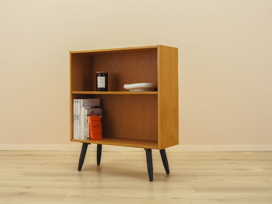 Étagère en placage de frêne danois sur pieds évasés, ÆJM Møbler, années 1960 – Bibliothèques, Wood (photo 3 of 13)