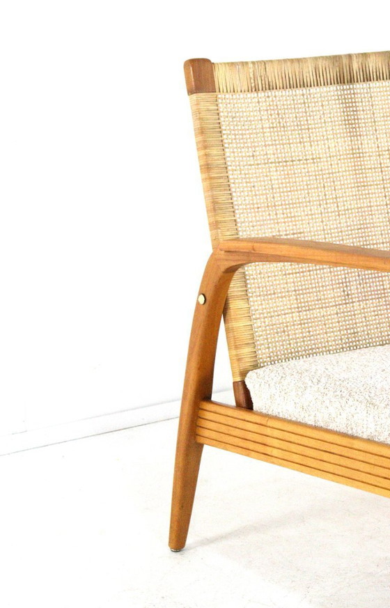 Image 1 of Vintage fauteuil 'Betzigau' rattan | 2 stuks op voorraad 