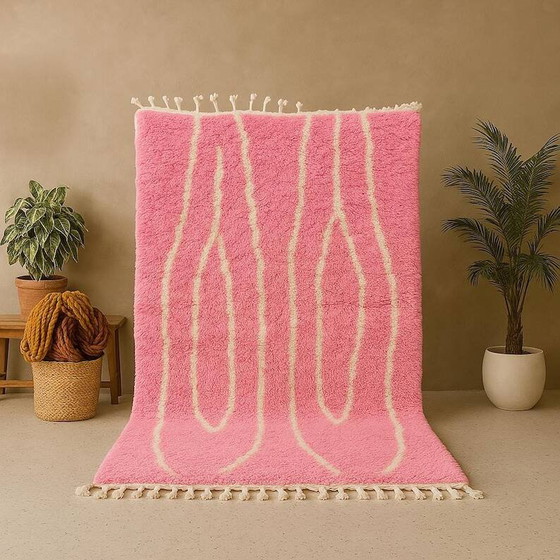 Alfombra tradicional multicolor de 200cm x 100cm – Wool (photo 9 of 10)
