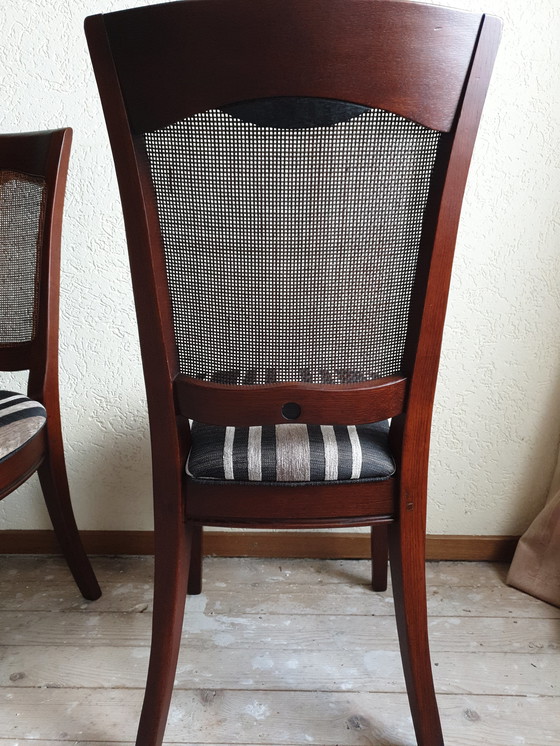 Image 1 of 6 Bannink Jugendstil Eetkamer Stoelen