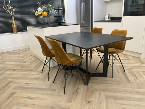 Te Koop: Hofstede Raanhuis Eettafel Model Edge – Prachtig & Topkwaliteit – Wood (photo 4 of 24)