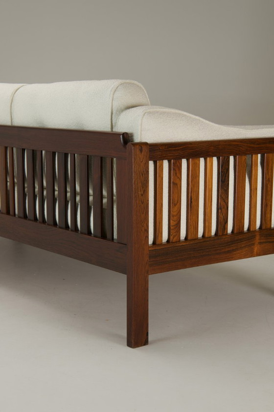 Monte Carlo 3-Seater Sofa in White Bouclé - Ingvar Stockum – 3-5 seaters, Textile (photo 7 of 9)