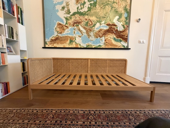 La Redoute Intérieurs Scillia Daybed | Essen, Rotan & Okergeel – Rattan, Textile (photo 6 of 8)