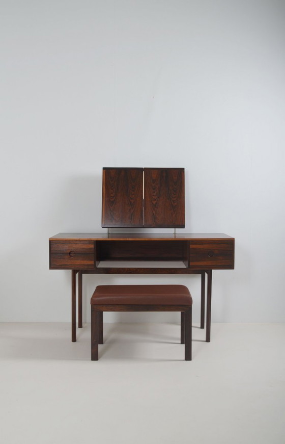Image 1 of Danish dressing table in rosewood by Kai Kristiansen for Aksel Kjersgaard