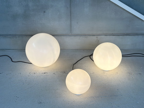 Image 1 of Set of three "Globo" floor lamps, by "Slide" Italy