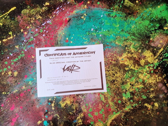 Image 1 of NO1R Visualart - Cosmos - Artist's Canvas