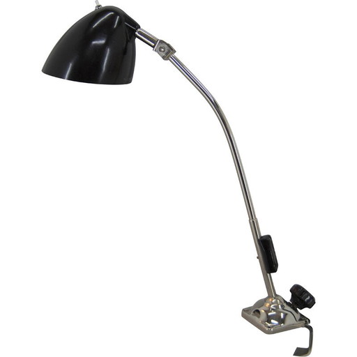 Vintage industrial flexible table lamp, 1930s
