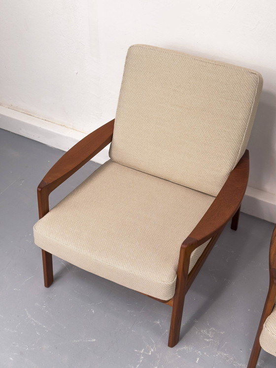 Sillones Lounge de teca de Tove & Edvard Kindt Larsen para Gustav Bahus, Juego de 2 – Mid Century Modern (photo 9 of 23)