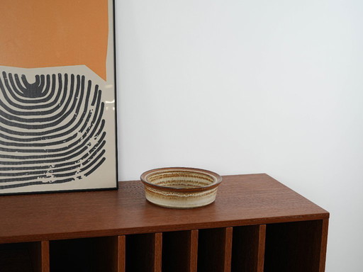 Ciotola in ceramica, design danese, anni '70, prodotta da Søholm