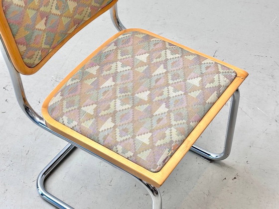 Italian Vintage Cantilever Chair in Bauhaus Style, Made in Italy – Side chairs, Wood (photo 11 of 14)