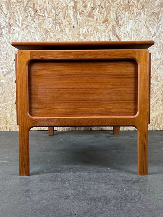 Image 1 of 60s 70s Teak Writing Desk by GV Gaasvig for GV Møbler 60s