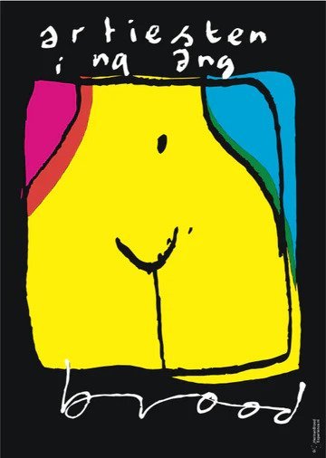 Herman Brood - Artist's entrance (On Canvas)