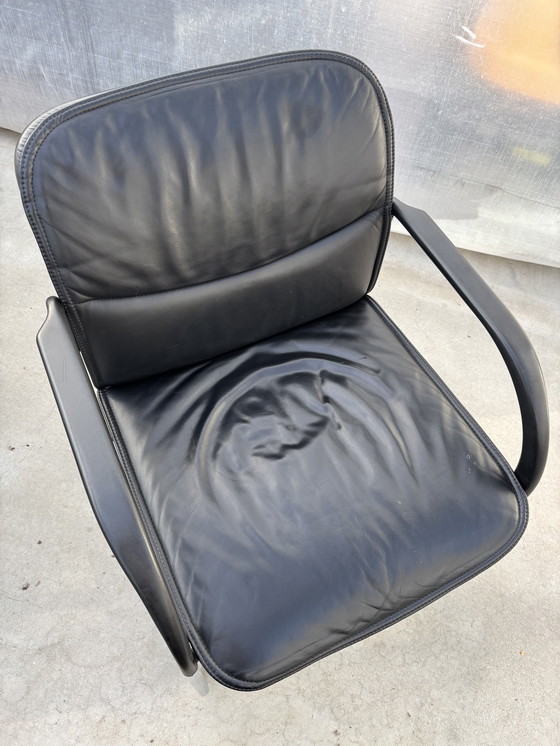 Image 1 of Fröscher Sitform sledestoel - Zwart leren