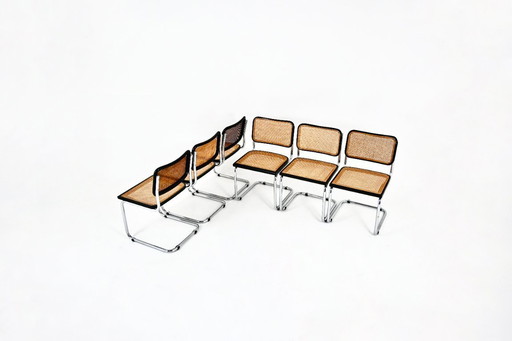 Dining Chairs Style B32 by Marcel Breuer, set of 6