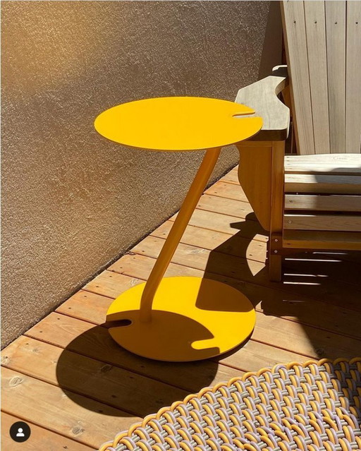 Good Thing Lily Table Side Table Yellow. New.