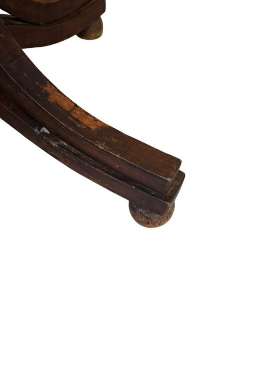 Image 1 of Porte-manteau colonne élégant de style Thonet