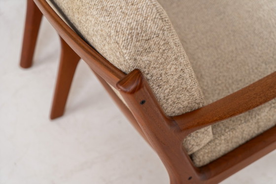 Paar “Senator” Fauteuils van Ole Wanscher voor France & Son (Denemarken, jaren 60). – France & Søn, Wood (photo 15 of 19)