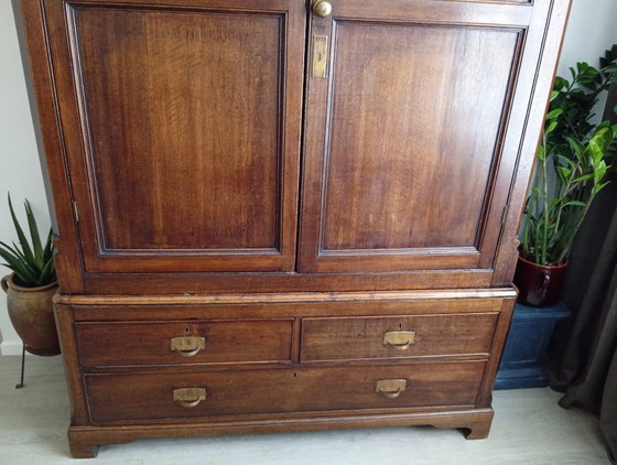 Armoire ancienne en chêne – Meubles de rangement, Wood, Brass (photo 5 of 20)