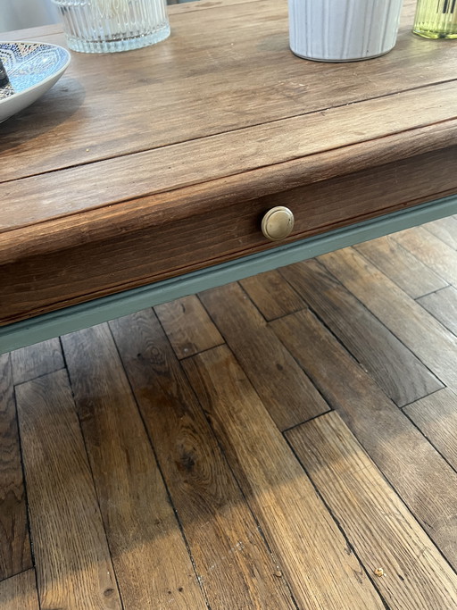 Table basse style campagne