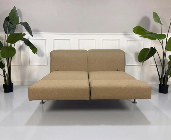 Image 1 of Brühl Moule Sofá Beige Arena Schlafsofa Sofá de diseño