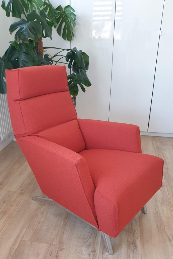 Image 1 of Rode design armchair Solo van Design on Stock