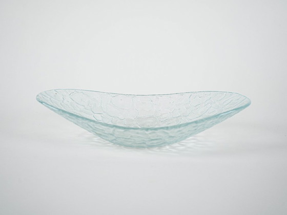 Image 1 of Glass serving dish, Danish design, 1970s, made in Denmark
