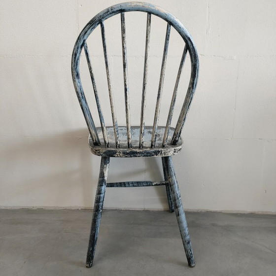 Image 1 of Vintage Brocante bar chairs (dining room, room chair)