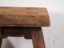 Kleiner antiker Hocker (ca. 1900) #7, Holz, Braun, Rustic (Foto 34 von 34)