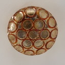 Helena Tynell para Glashütte Limburg | Lámpara de techo Amber Bubble | Años 50/60