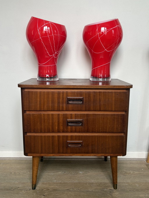 Space age Vase - Unique pair