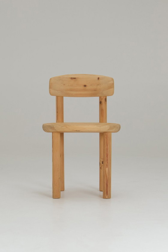 Image 1 of Juego de 6 sillas de comedor de pino - Rainer Daumiller