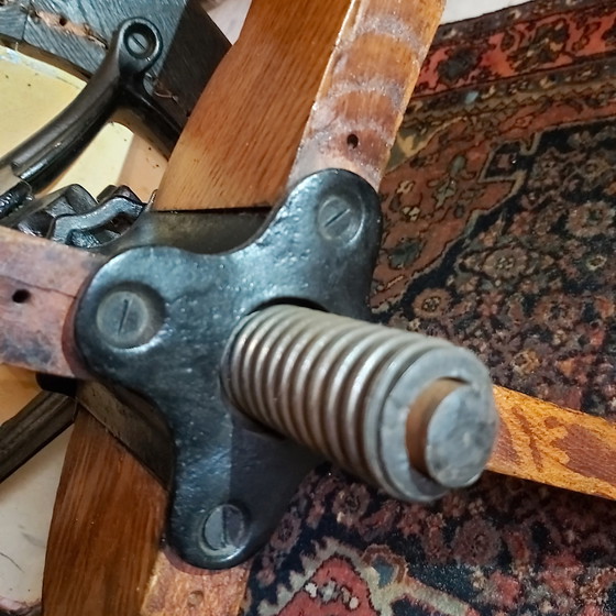 Image 1 of Sedia da capitano antica, mobilio per navi