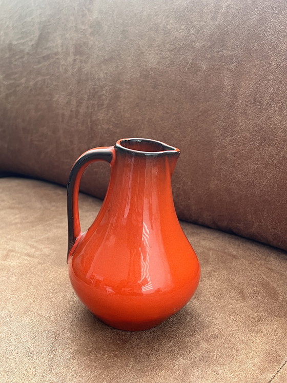 Image 1 of Brocca in ceramica di metà secolo BÜCKEBURG n. 71, ceramica della Germania occidentale