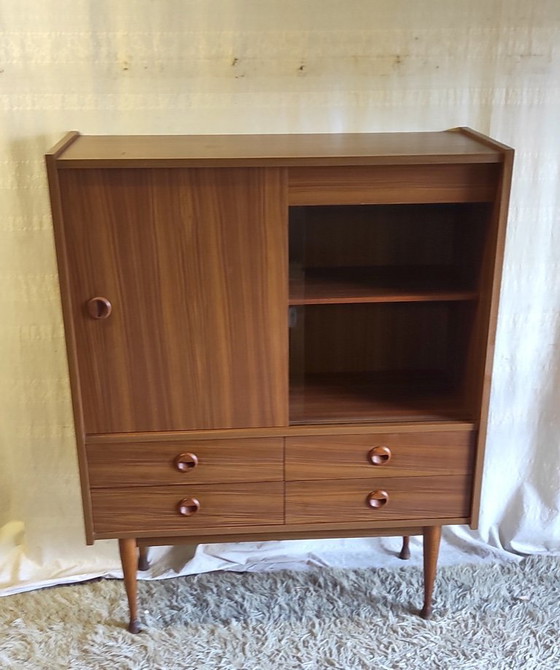 Image 1 of Credenza in legno in stile scandinavo - anni '60/'70