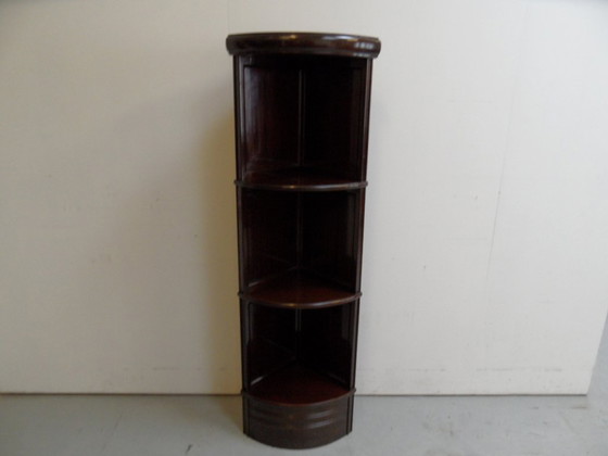 Image 1 of Meuble d'angle ouvert vintage des années 1950