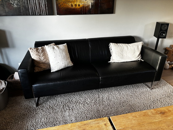 Image 1 of 2x Artifort Mare Sofas, 2,5-Sitzer und 2-Sitzer in Leder