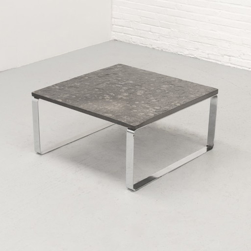 Schiefer-Couchtisch Draenert 70er Jahre – salontafels, Stone