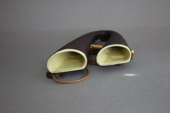 Image 1 of Unusual vintage wall vase, double vase, ceramic from the 1970s