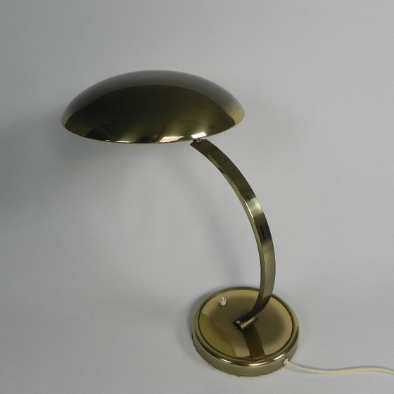 Image 1 of Bauhaus messing bureaulamp, model 6751 van Christian Dell voor Kaiser Leuchten