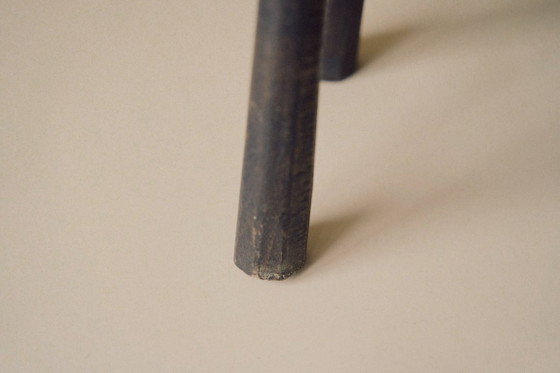 Image 1 of Vierpotige houten kruk